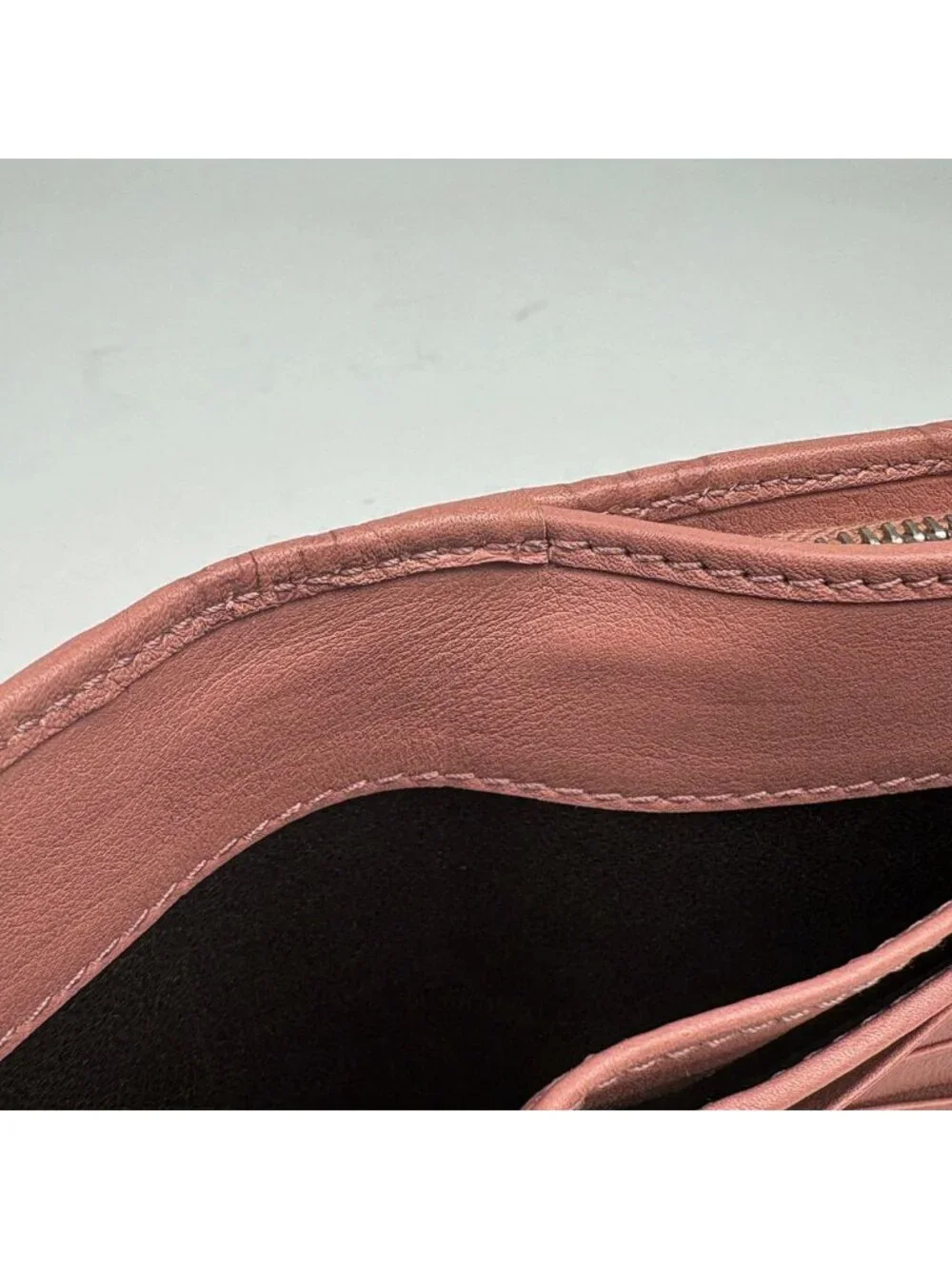 Gucci Guccissima Bifold Wallet GG Pattern Shi Marais The Pink - Picture 4 of 7